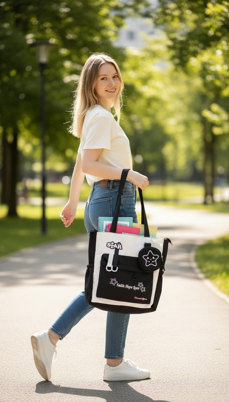 Black Tote Bag