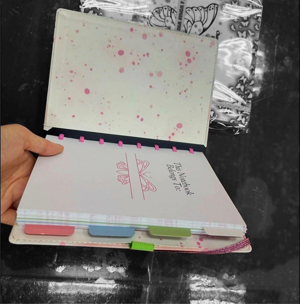 Butterfly Bloom Pink Notebook