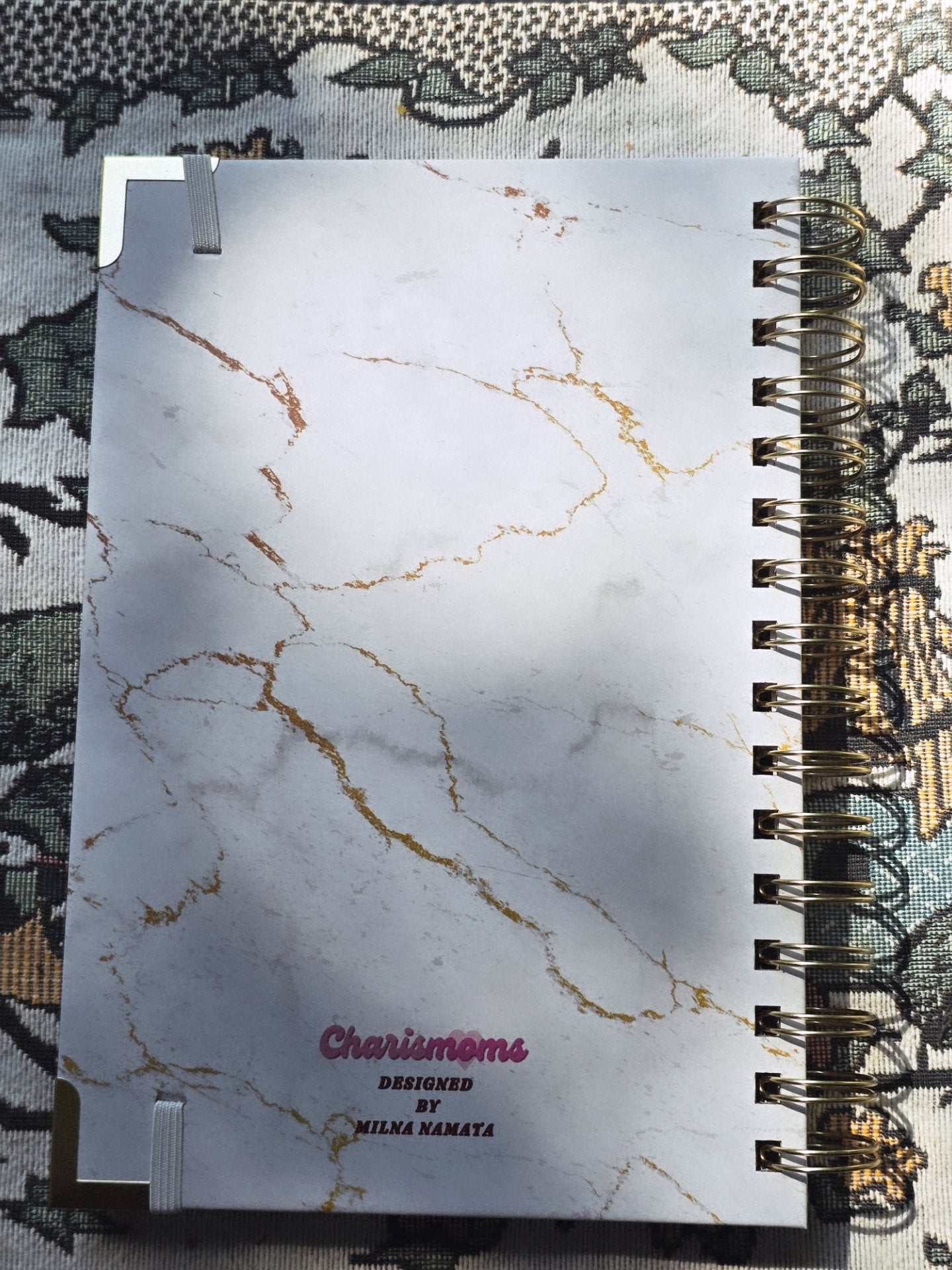White Marble Fasting And Prayer Journal