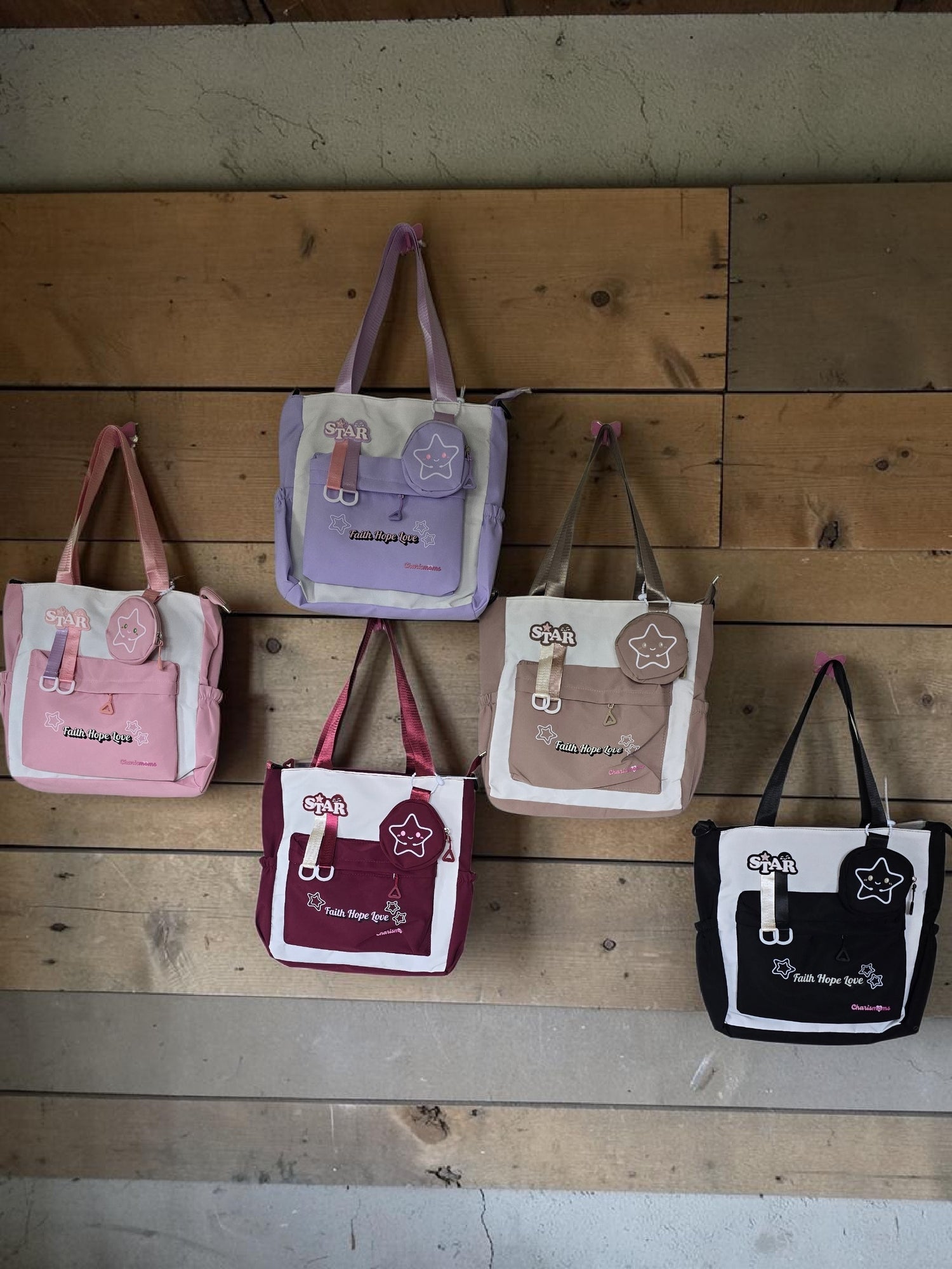 Faith▪︎Hope▪︎Love Tote Bags