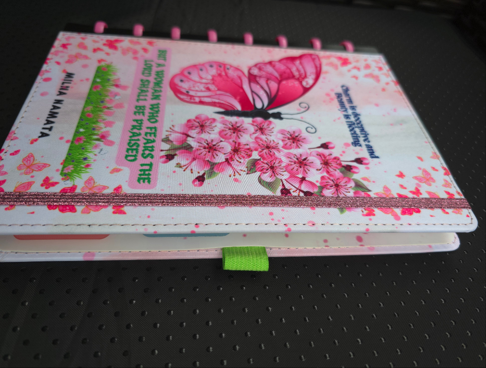 Butterfly Bloom Pink Notebook