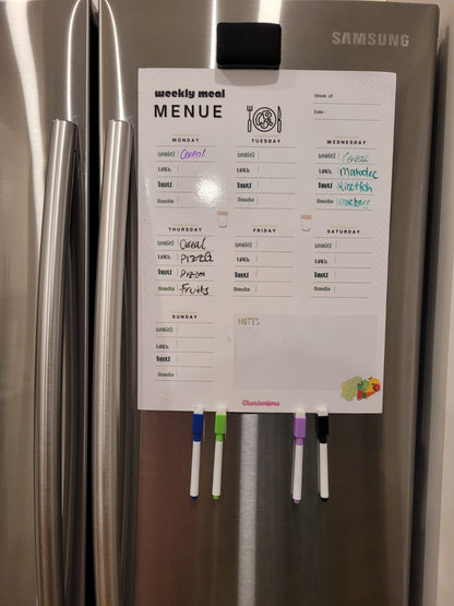 Magnetic Meal Planner