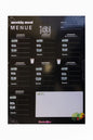 Magnetic Meal Planner (Black)