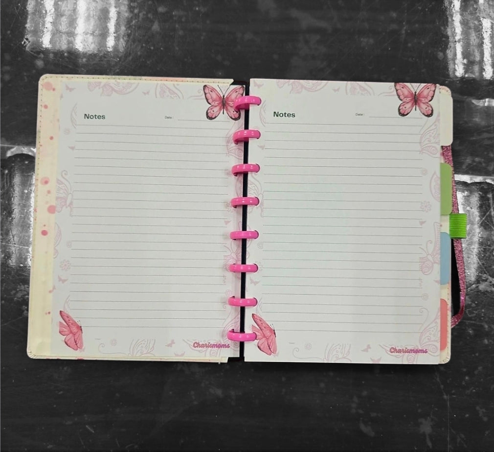 Butterfly Bloom Pink Notebook