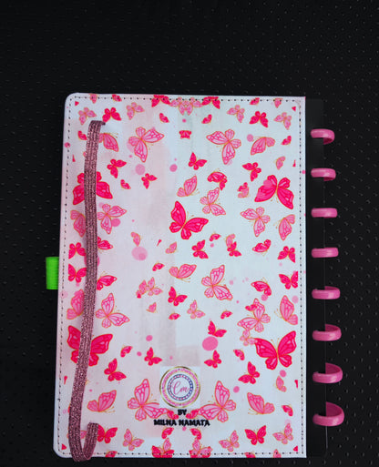 Butterfly Bloom Pink Notebook
