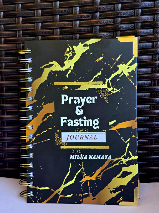 Black Marble Fasting And Prayer Journal
