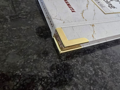 White Marble Fasting And Prayer Journal